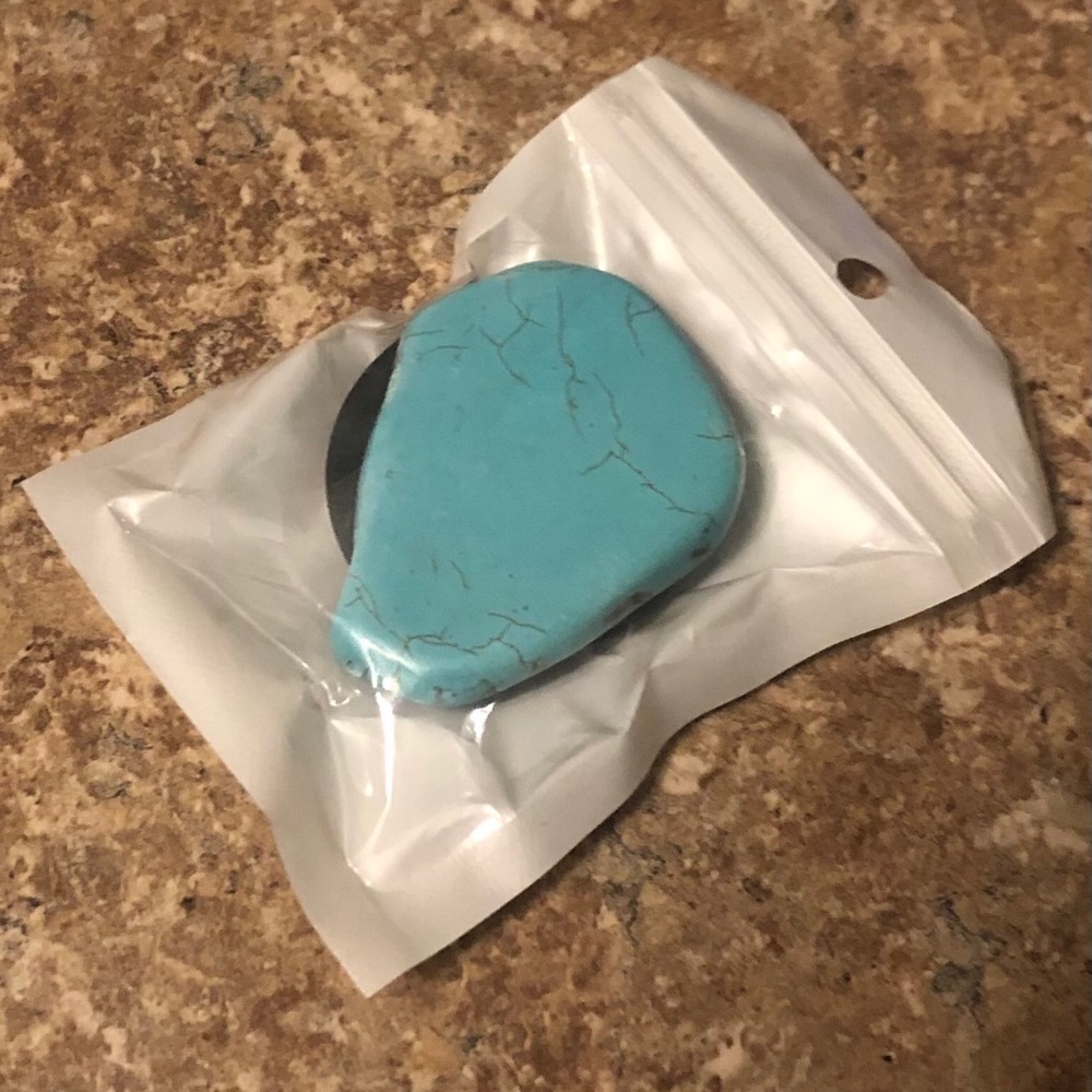 Turquoise pop socket